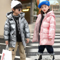 Leichte Daunenjacke für Kinder mittellanger Winter